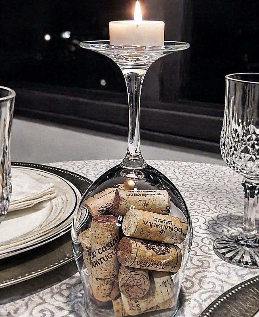 Retreat table setting