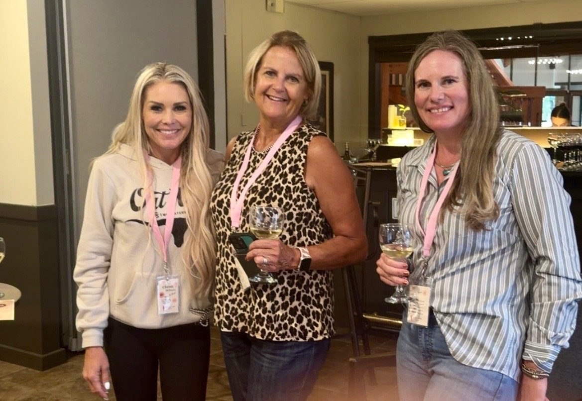 Women smiling together at the Finding Center retreat